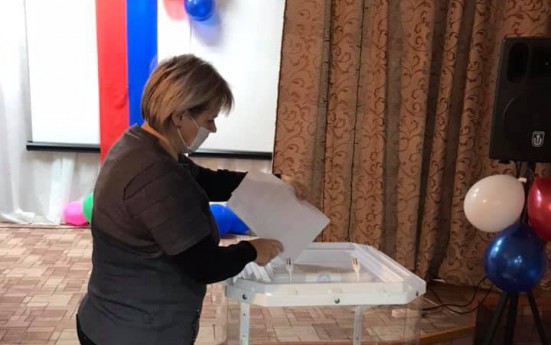 В Мосальском районе стартовал третий день голосования