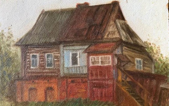 На картинах молодой художницы из Мосальска можно узнать родные сердцу места