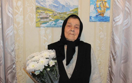Жительнице Мосальского района Раисе Филатовне Курцевой исполнилось 90 лет