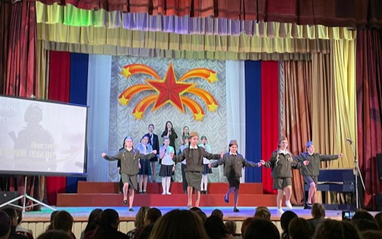 Фестиваль солдатской песни в Мосальской школе № 2 