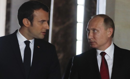 Путин и Макрон договорились об урегулировании сирийского конфликта