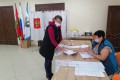 Голосование в деревне Людково Мосальского района