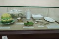 В мосальском музее работает выставка изделий кузнецовского фарфора и фаянса