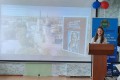 Мосальская школьница - участница областной научно-практической конференции «Молодость - науке»