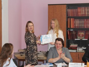 Сертификат участника интернет-олимпиады ЦИК России вручен в Мосальске